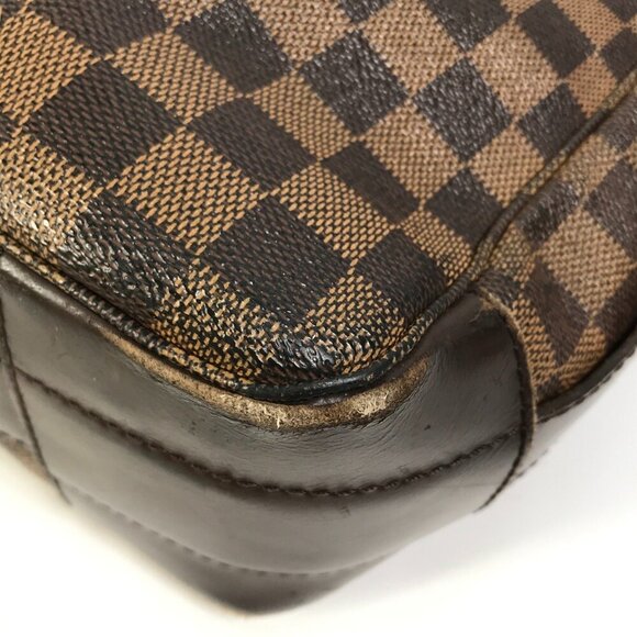 LOUIS VUITTON Authentic Brown Damier Canvas Shoulder Bag - Picture 9 of 16